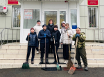 Сотрудники Абзелиловского районного суда вышли на общереспубликанский субботник
